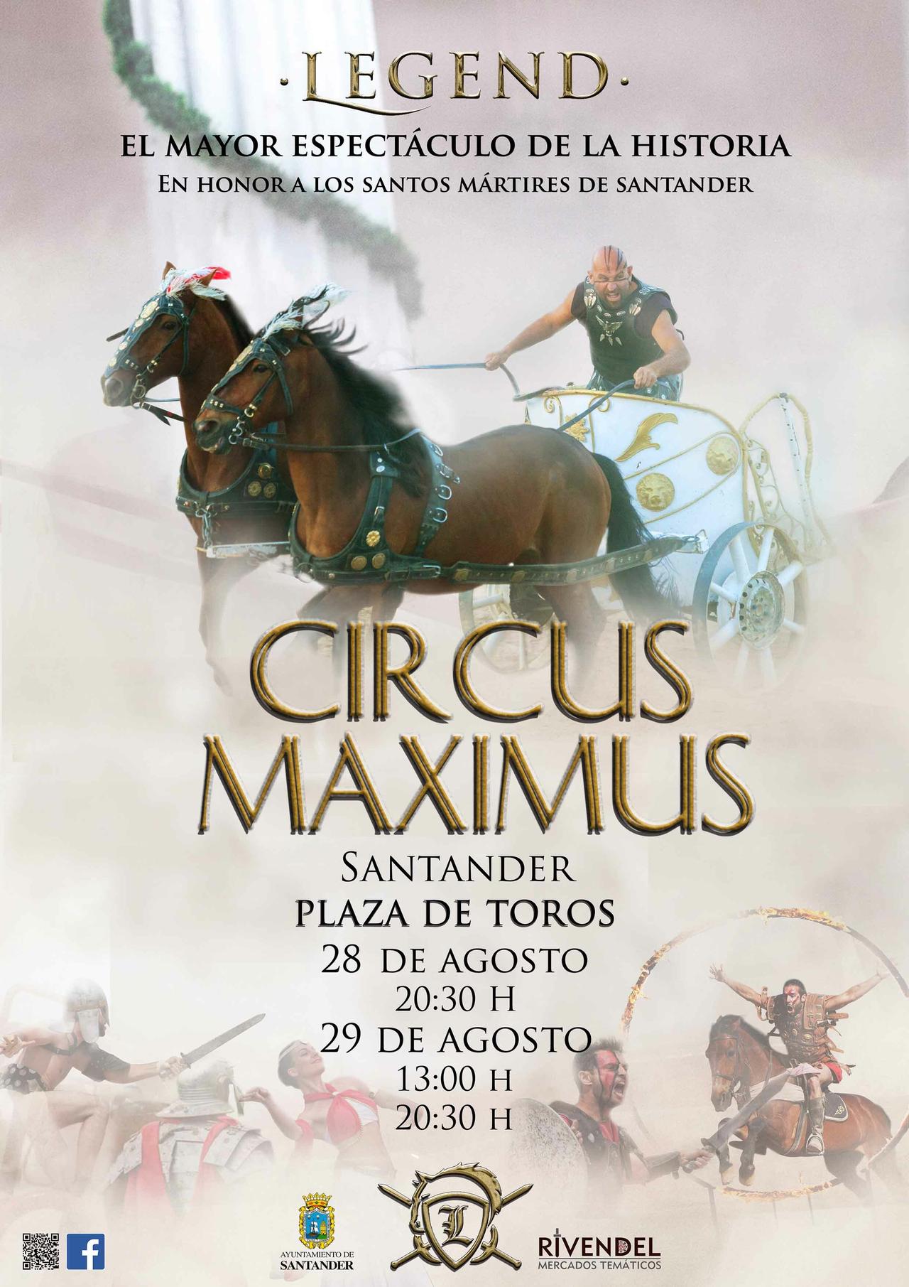 Legend - Circus Maximus, en Santander