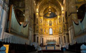 Mosaico en el interior de la Catedral
