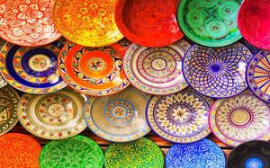 Platos coloridos