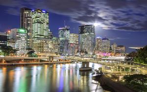 Noche en Brisbane