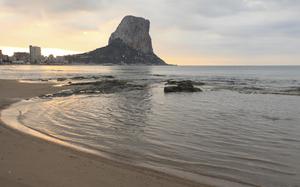 atardecer en Calpe
