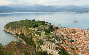 Vista a�rea de Nafplion