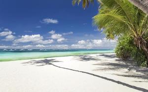 Playa tropical cubana