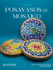 Taller de posavasos de mosaico