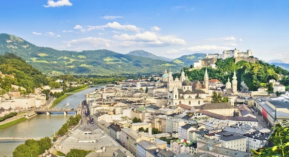 Austria y Alemania en tren