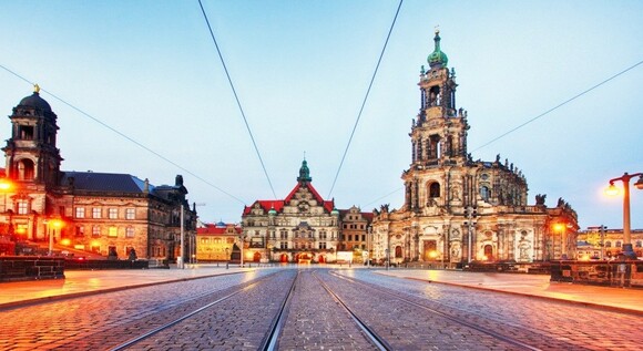 Alemania tradicional en tren
