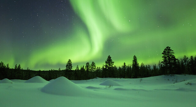 Papa Noel y Aurora Boreal 5