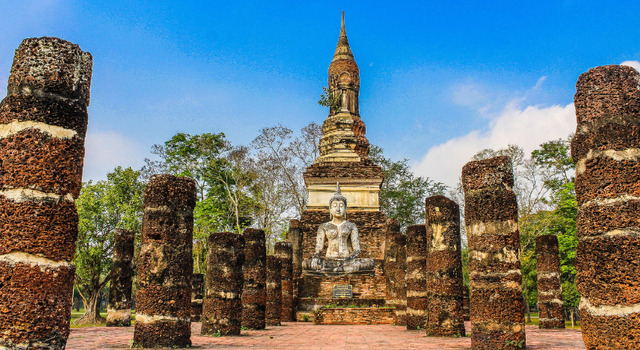 9 D�AS BANGKOK TAILANDIA AL COMPLETO CON TEMPLO BLANCO Y MUJERES JIRAFA 4