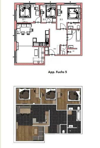 Apartamento Appartements Der Fuchsbau