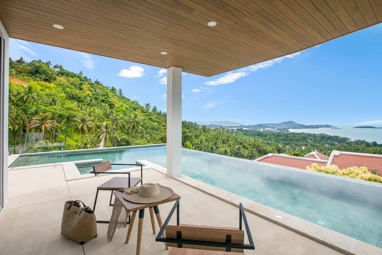 Chaweng Hill Site Pool Villa Snow Light