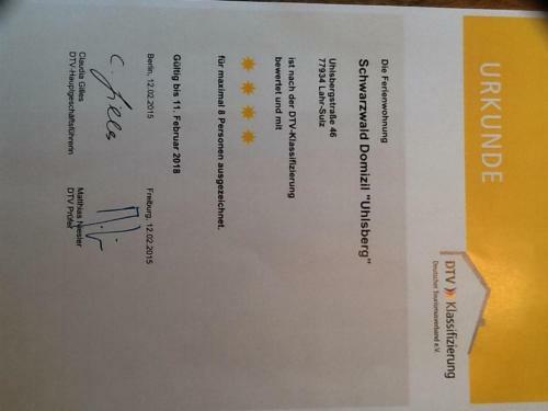 Apartamento Schwarzwald Domizil Uhlsberg