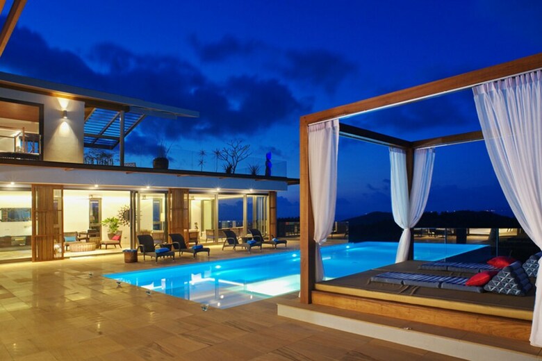 8 Bedroom Sea View Villa Blue Overlooking Chaweng