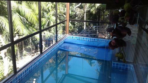 Casa No Morro 650m Do Mar Com Piscina Aquecimento Solar