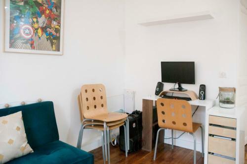 Apartamento Bright Flat Near Paris
