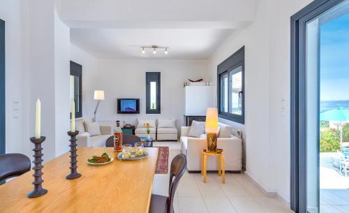 Agios Pavlos Villa Sleeps 8 With Pool And Air Con