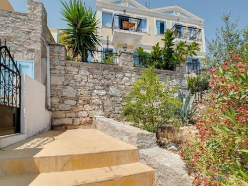 Bright Holiday Home In Symi Island With Balcony