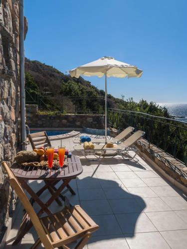 Meliti Sunset View & Private Pool Villa With Jacuzzi 4 Couples