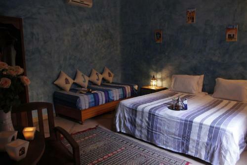 Hostal Riad Azenzer - Room Chefchaouen 3 Pers