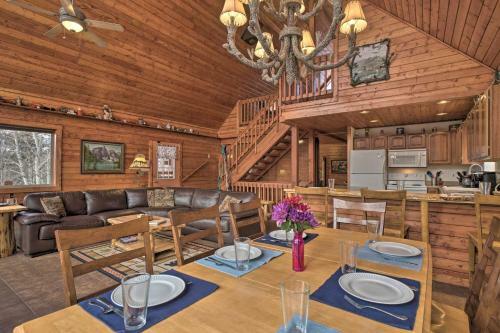 Secluded Hilltop Hideaway With Deck And Mountain Views!