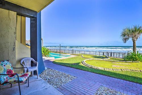 Apartamento Oceanfront Resort Condo Steps To Daytona Beach!