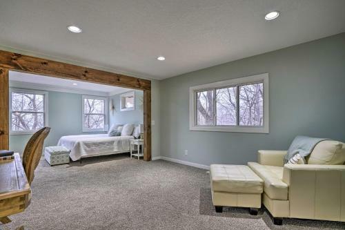 Chic Chaska Retreat With Deck Overlooking Dtwn!