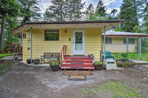 Flathead Lake House With Private Beach And Boat Dock!