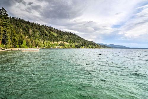 Flathead Lake House With Private Beach And Boat Dock!