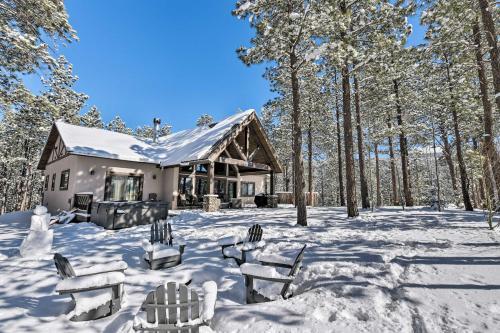 Custom Mountain Home Views, Hot Tub And Fire Pit!