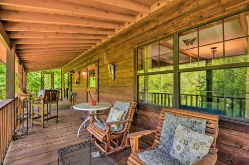 Enchanting Cabin With Mtn Views And Creekside Trail!