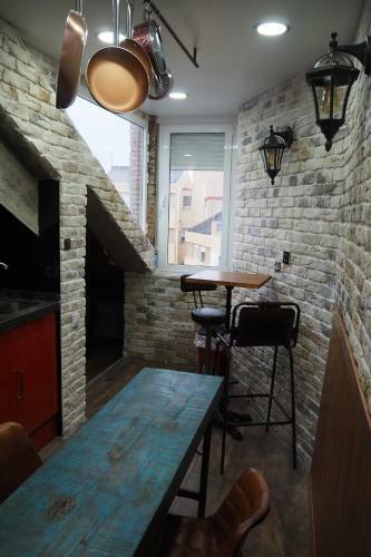 Tiny And Cute Apartment In The Roof Touching Border