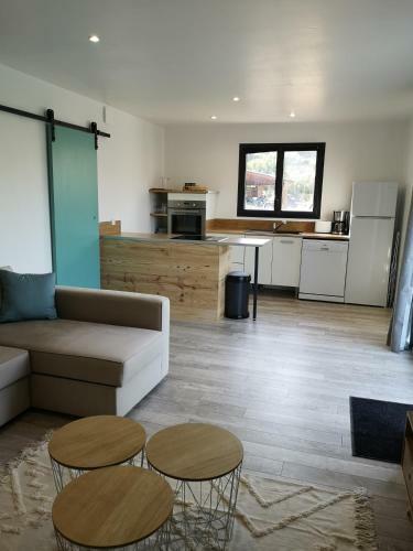 Apartamento Coquet Appartement En Bas de Villa