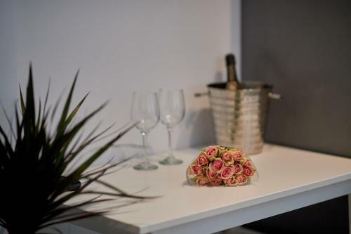 Apartamento Blue Aqua Studio Spa N Pool Alezzi Beach Resort