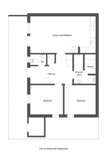 Nice Holiday Apartment In With Sauna