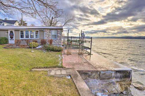 Lakefront Canandaigua Home With Grill, Fire Pit