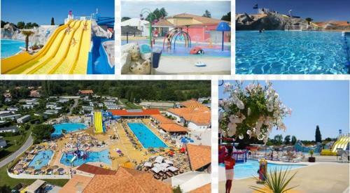 Mobilhome de Particulier Au Camping