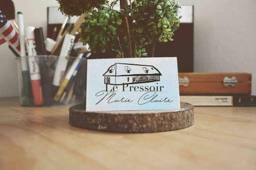 Le Pressoir Marie-claire