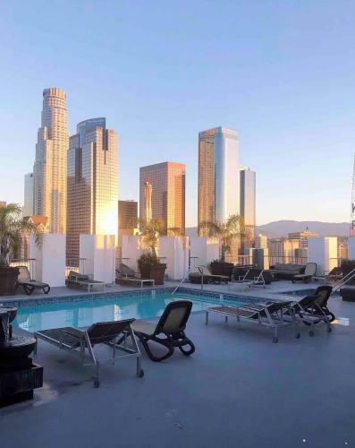 Apartamento Huge Downtown La Loft With Rooftop Pool & Jacuzzi