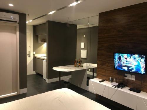 Flat Design Moderno No Fusion Apart Hotel