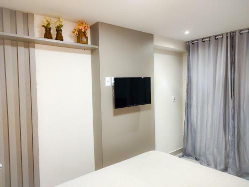 Apartamento Flat Azul Milore Em Cabo Branco