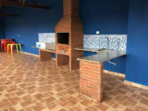 Blue House - Casa Com Ampla �rea de Lazer E Piscina