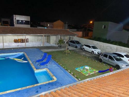 Blue House - Casa Com Ampla �rea de Lazer E Piscina