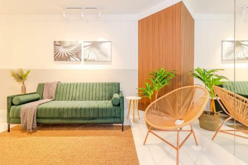 Apartamento Vt02 Excelente Apto Quarto E Sala A 300m Da Praia