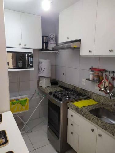 Apartamento Flat de 1 Quarto - Muro Alto Condom�nio Clube