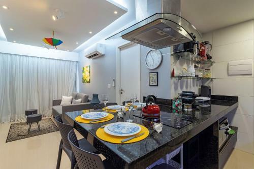 Apartamento Moderno No Beach Class Por Carpediem