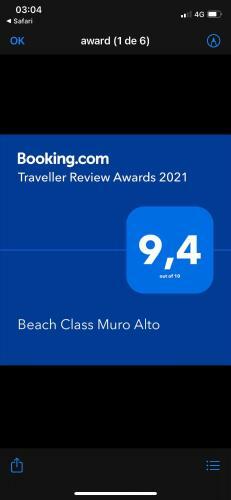 Apartamento Beach Class Muro Alto