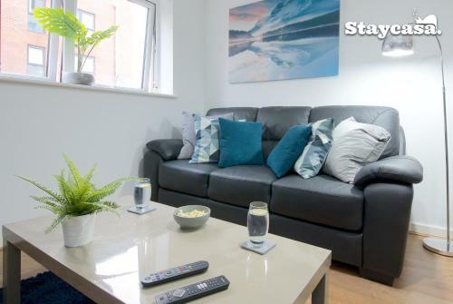 Apartamento Central Manchester Two Bedroom Flat With Parking