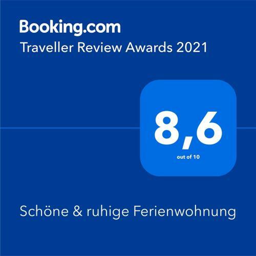 Apartamento Sch�ne & Ruhige Ferienwohnung