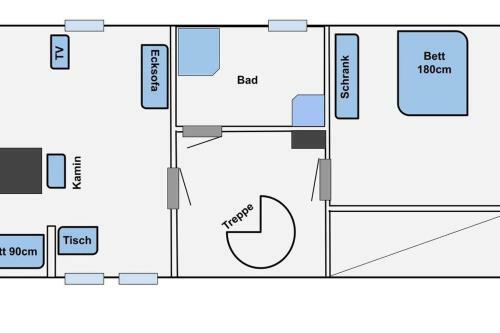 Apartamento 70qm Unter Reet Mit Kamin