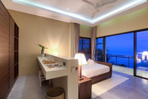 Location Villa de Luxe Koh Samui - Piscine Vue Mer-