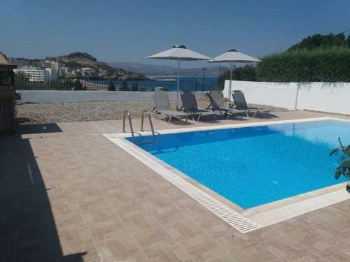 Villa From 150m Of Vlixa Beach
